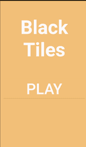 Black Tiles gameplay showing black and white tiles